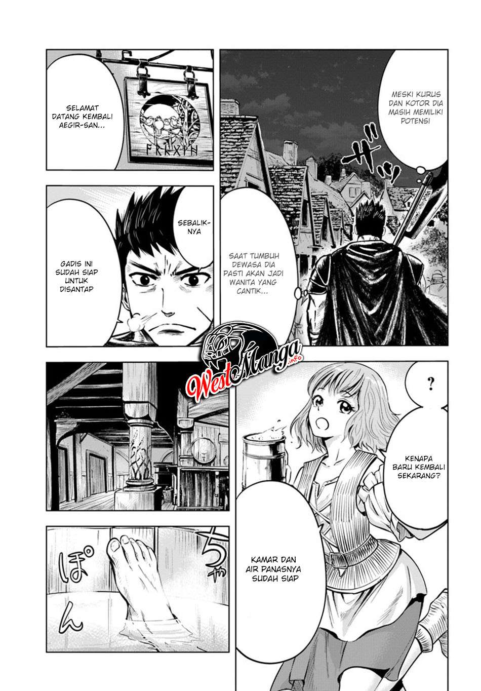 Oukoku E Tsuzuku Michi Chapter 04.2 Bahasa Indonesia